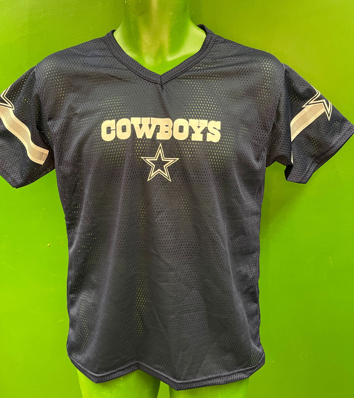 NFL Dallas Cowboys Franklin Mesh Jersey Top Youth Large 14-16