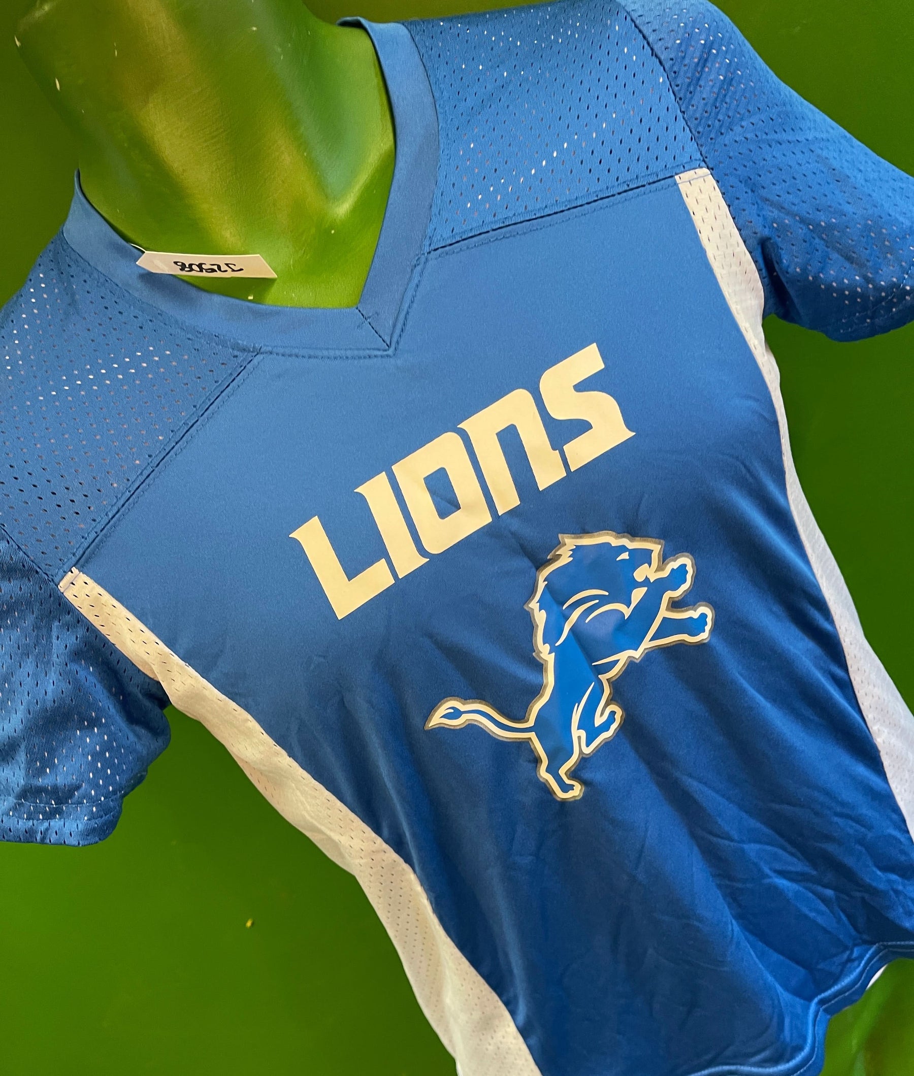 NFL Detroit Lions Reversible Flag Football Jersey Youth Medium 10-12