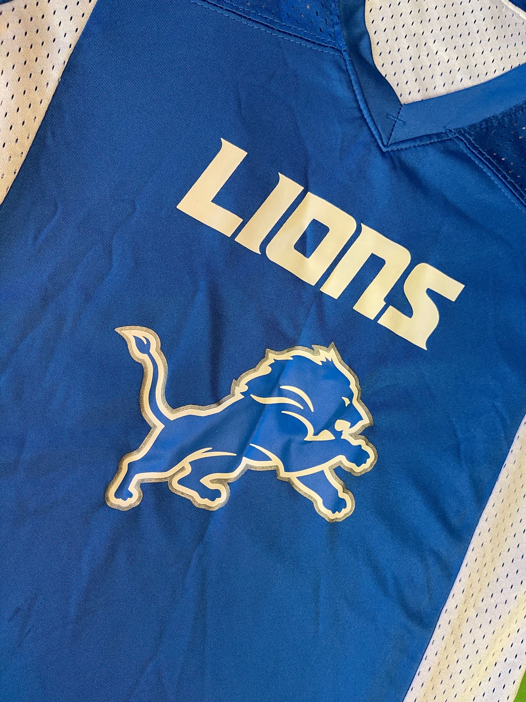 NFL Detroit Lions Reversible Flag Football Jersey Youth Medium 10-12