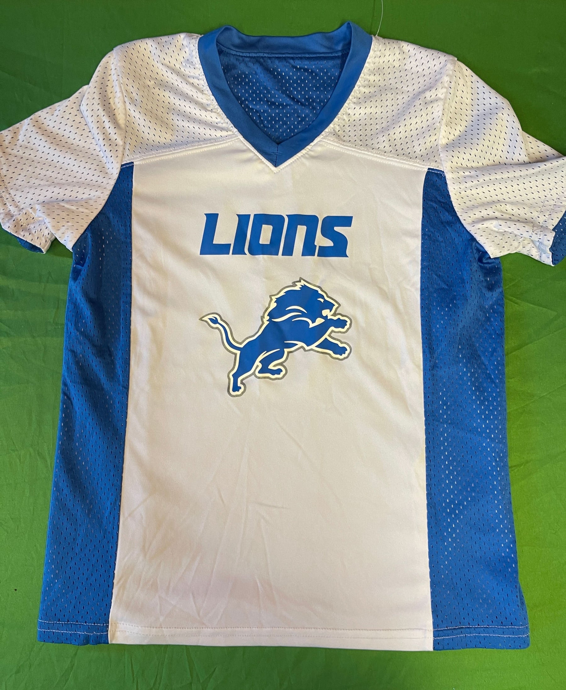 NFL Detroit Lions Reversible Flag Football Jersey Youth Medium 10-12