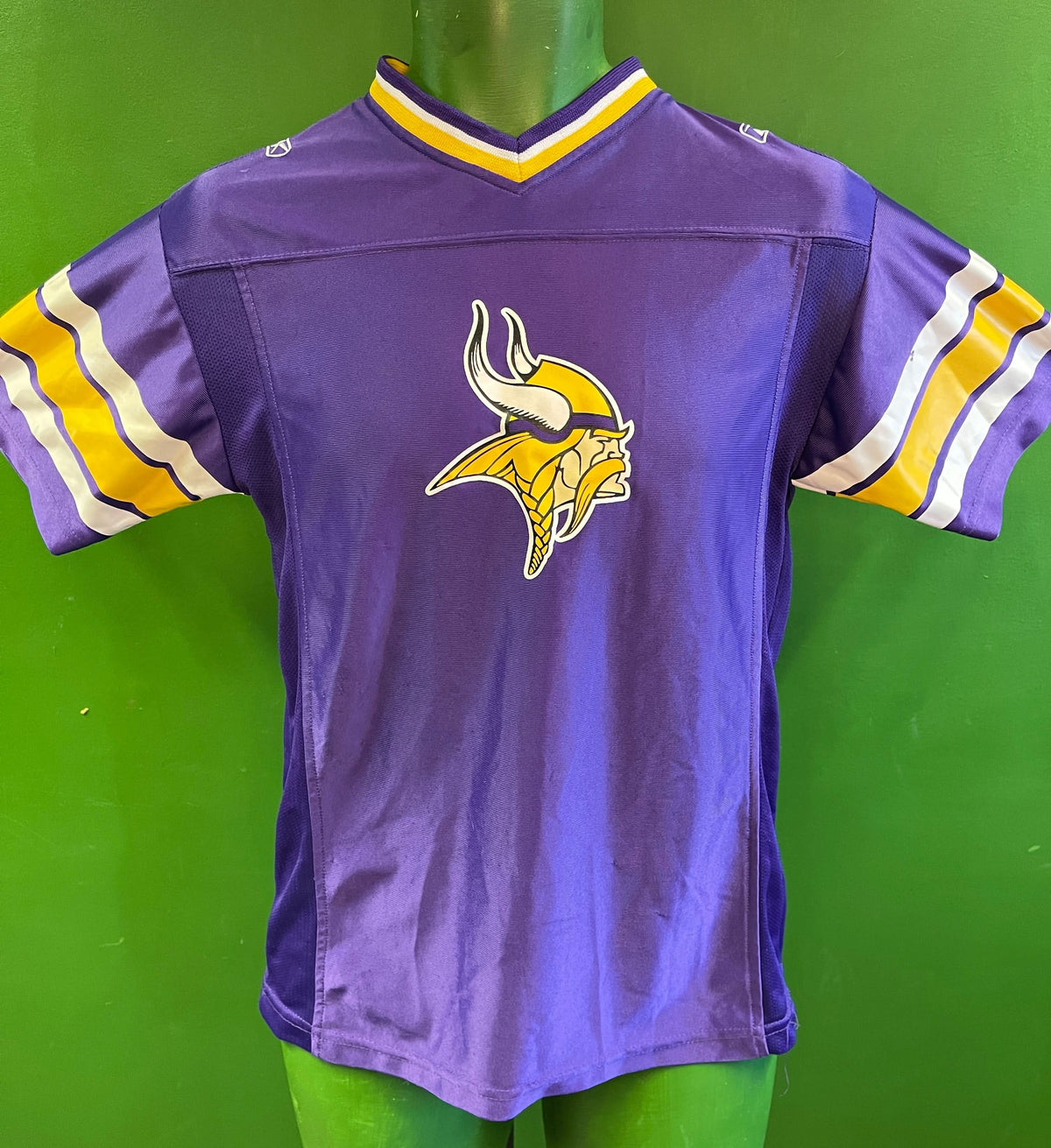 NFL Minnesota Vikings Blank Jersey Youth Large 14-16