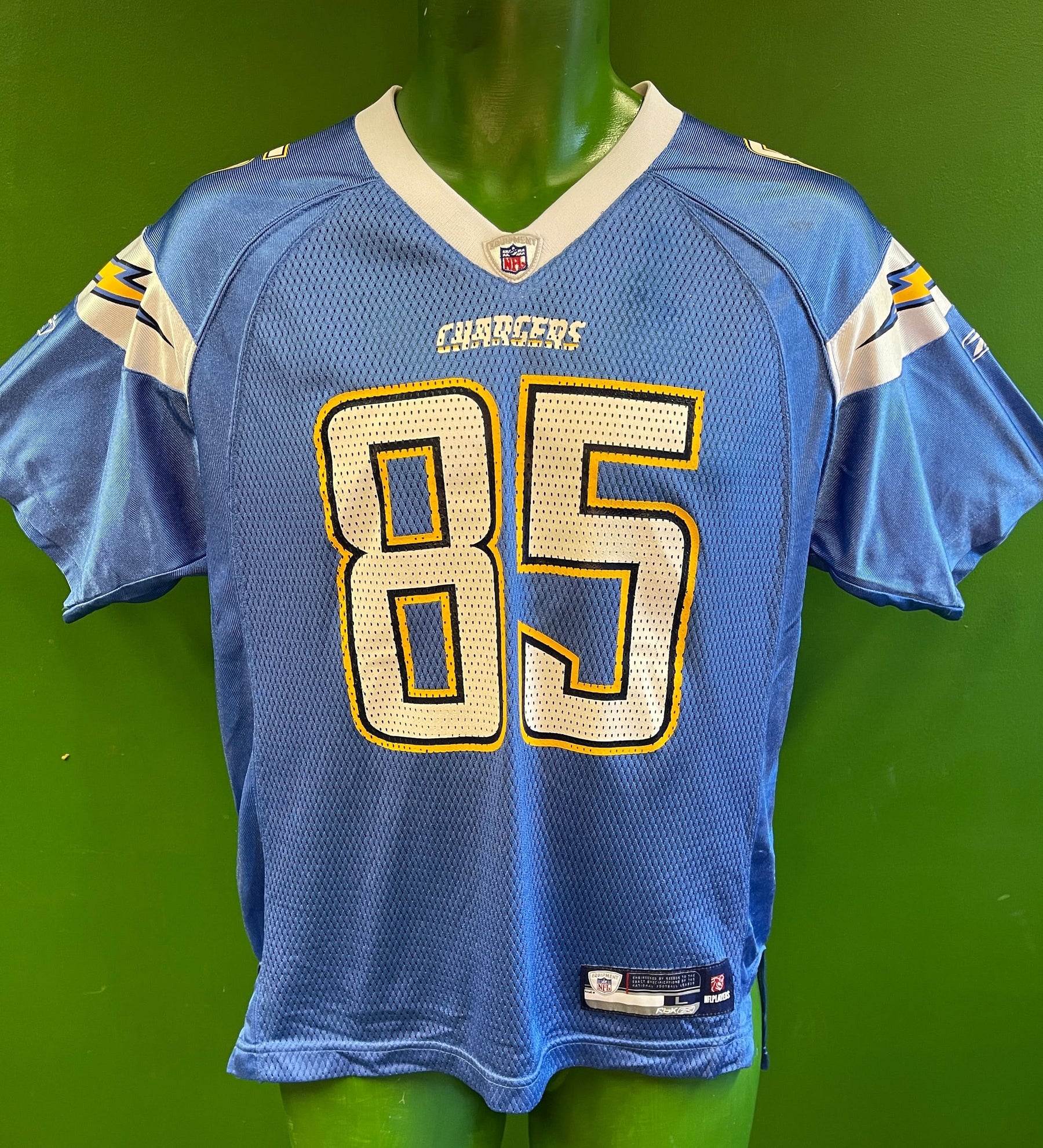 NFL Los Angeles Chargers Antonio Gates #85 Jersey Youth Large 14-16