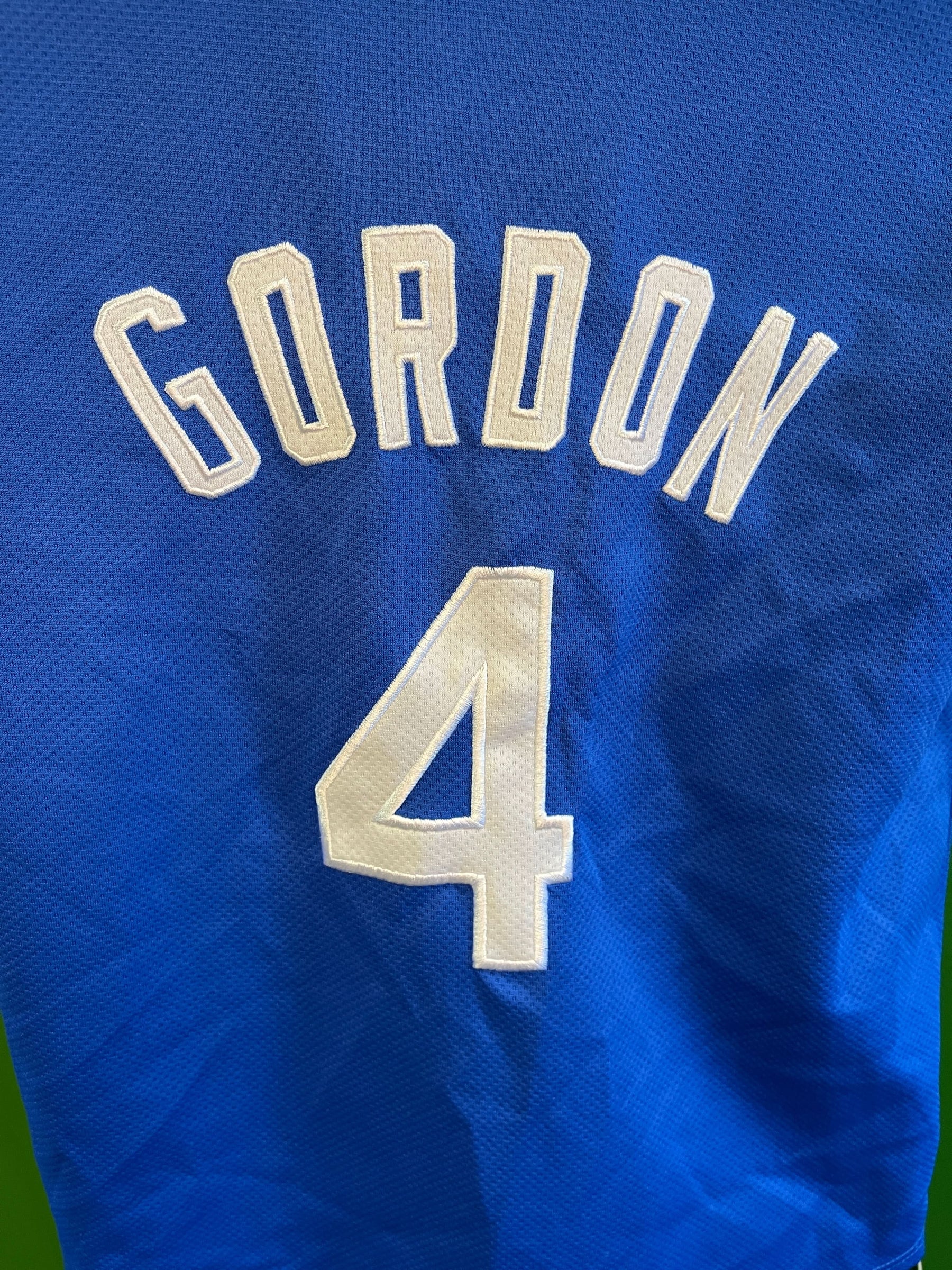 MLB Kansas City Royals Alex Gordon #4 Majestic Jersey Youth Medium 10-12