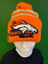 NFL Denver Broncos New Era Orange & White Woolly Bobble Hat OSFM NWT