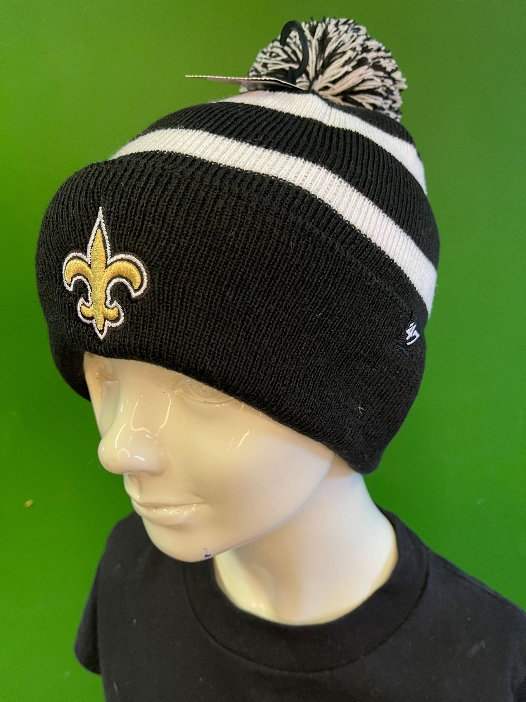 NFL New Orleans Saints '47 Brand Woolly Bobble Hat OSFM NWT