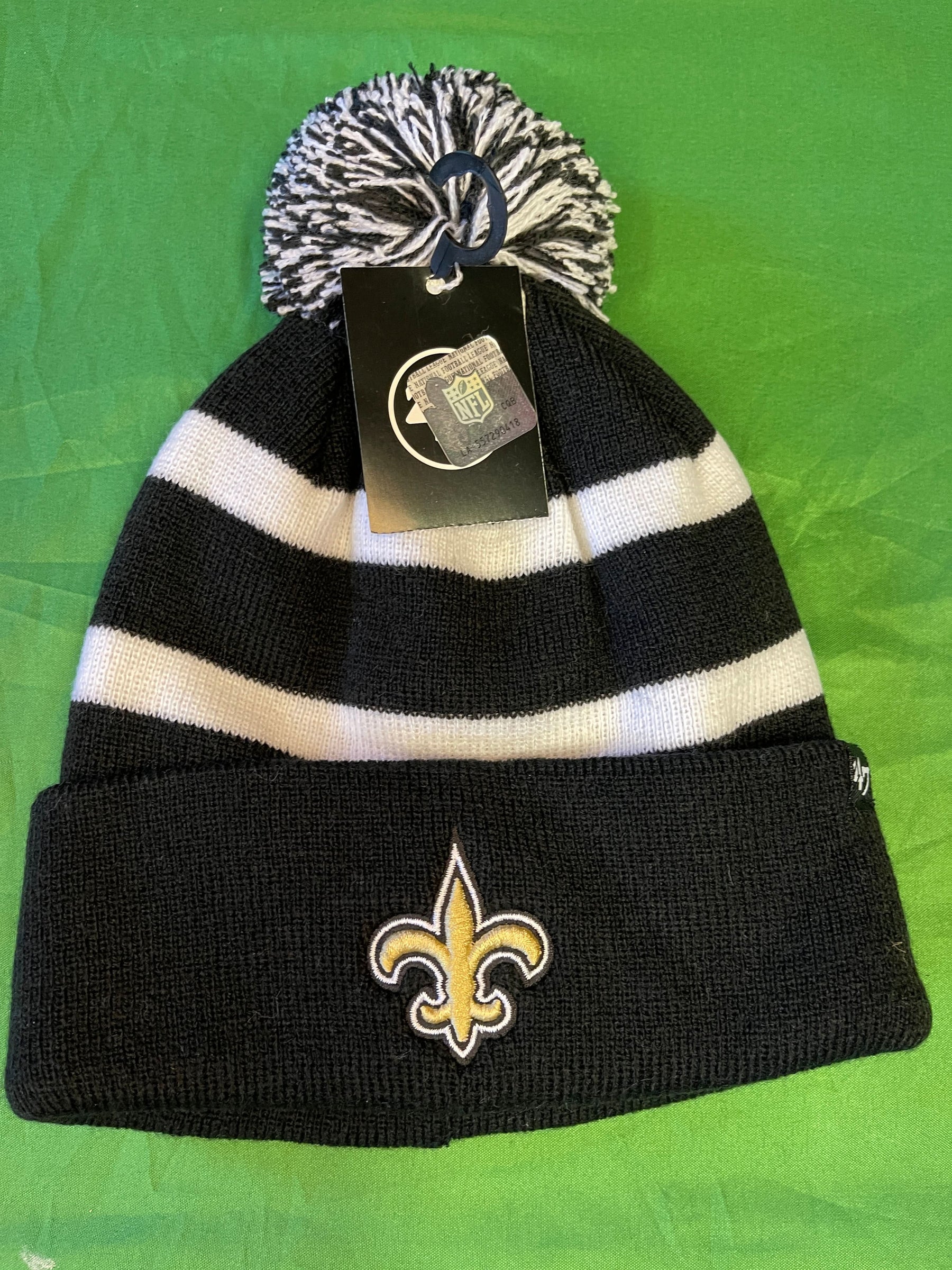 NFL New Orleans Saints '47 Brand Woolly Bobble Hat OSFM NWT