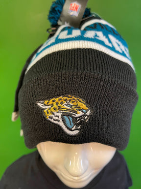 NFL Jacksonville Jaguars Woolly Bobble Hat & Gloves Set OSFM NWT