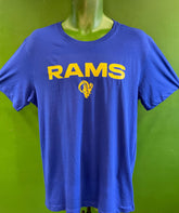 NFL Los Angeles Rams 100% Cotton T-Shirt Men's Large NWT