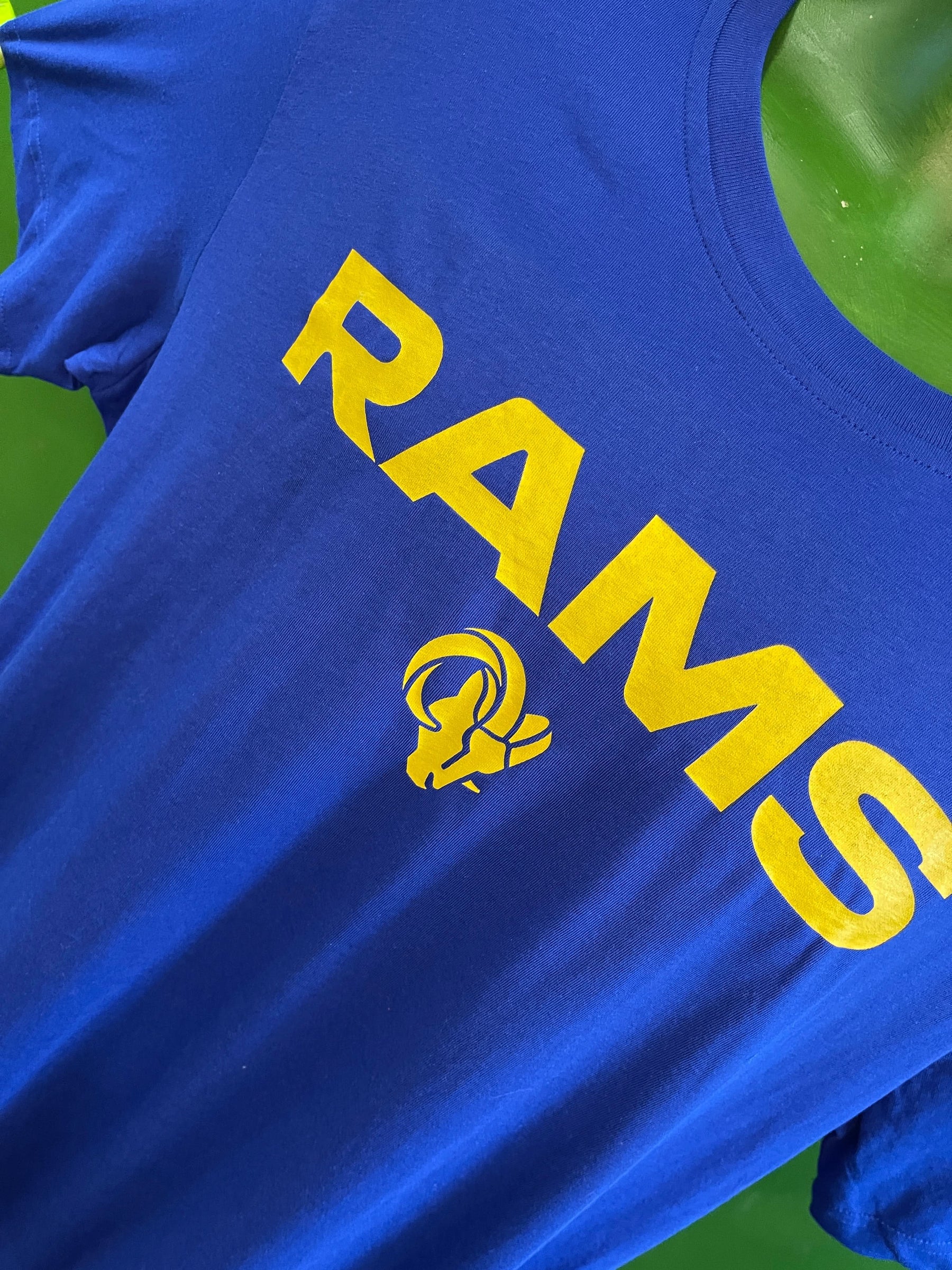 NFL Los Angeles Rams 100% Cotton T-Shirt Men's Large NWT