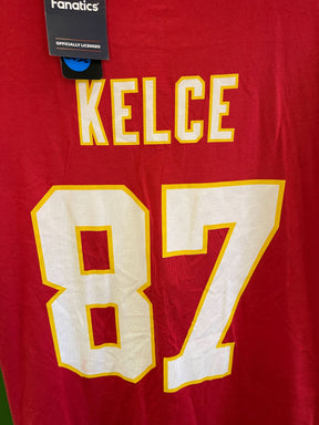 NFL Kansas City Chiefs Fanatics Kelce Super Bowl LVIII T-Shirt Men's X-Large NWT