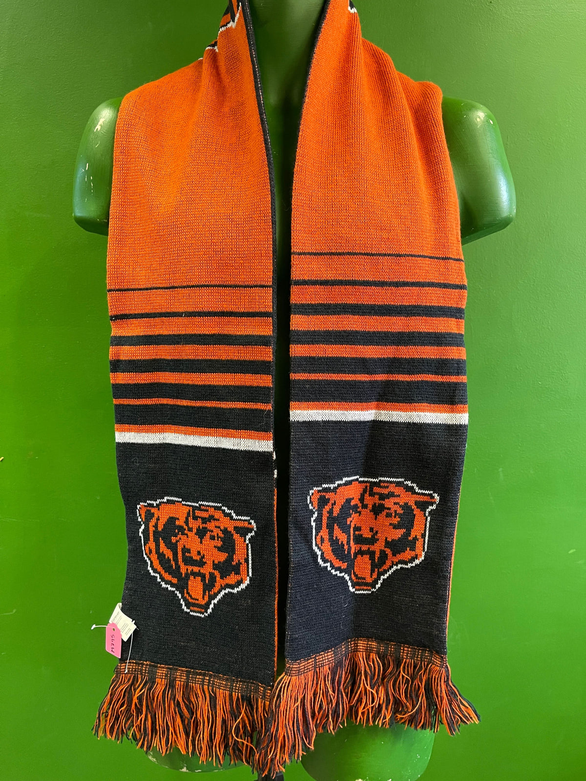 NFL Chicago Bears Forever Collectibles Reversible Fringed Scarf