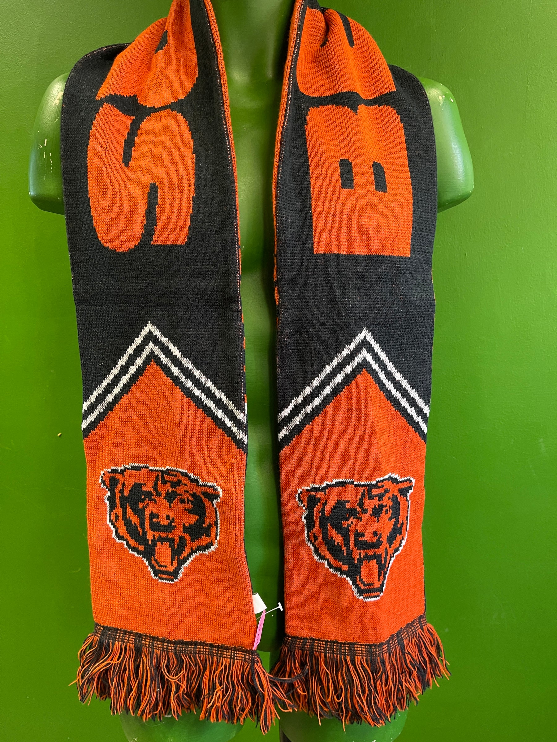 NFL Chicago Bears Forever Collectibles Reversible Fringed Scarf