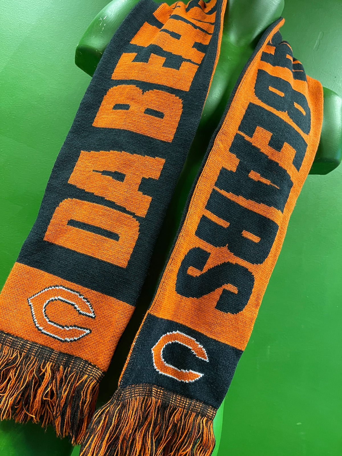 NFL Chicago Bears 'Da Bears' Fringed Winter Scarf