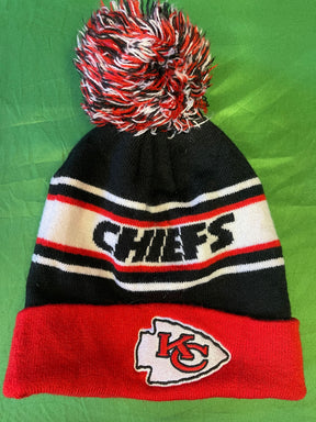 NFL Kansas City Chiefs Logo Woolly Bobble Hat OSFM