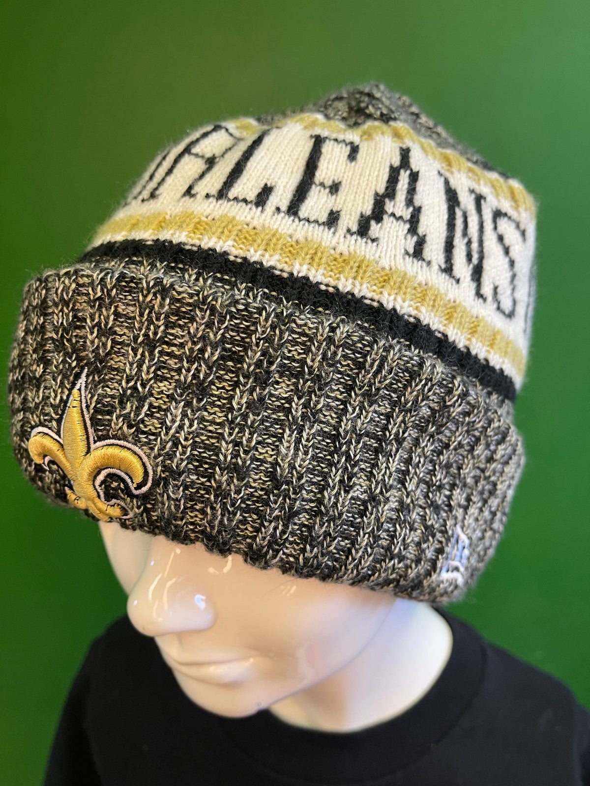 NFL New Orleans Saints New Era Logo Woolly Hat OSFM