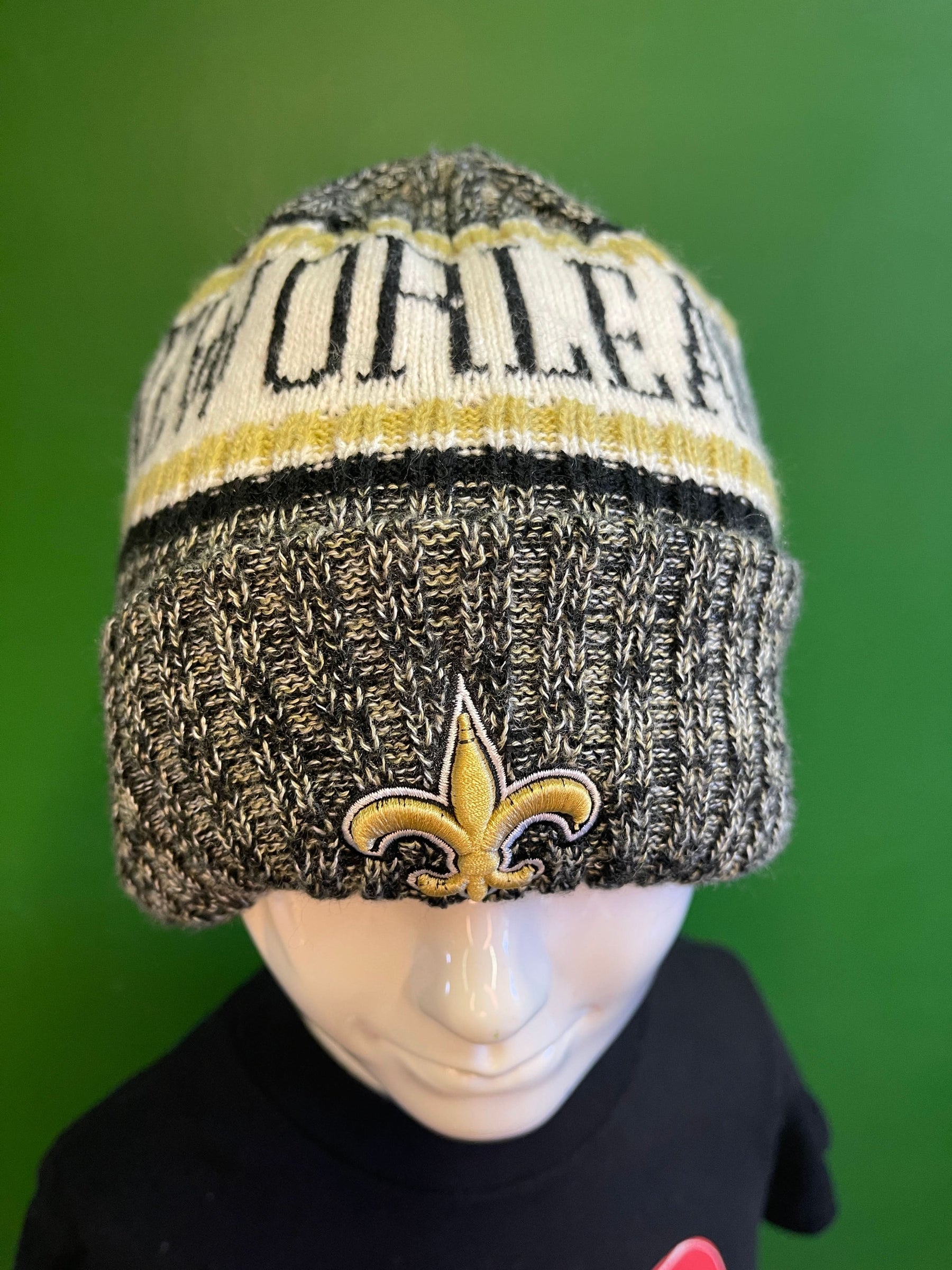 NFL New Orleans Saints New Era Logo Woolly Hat OSFM