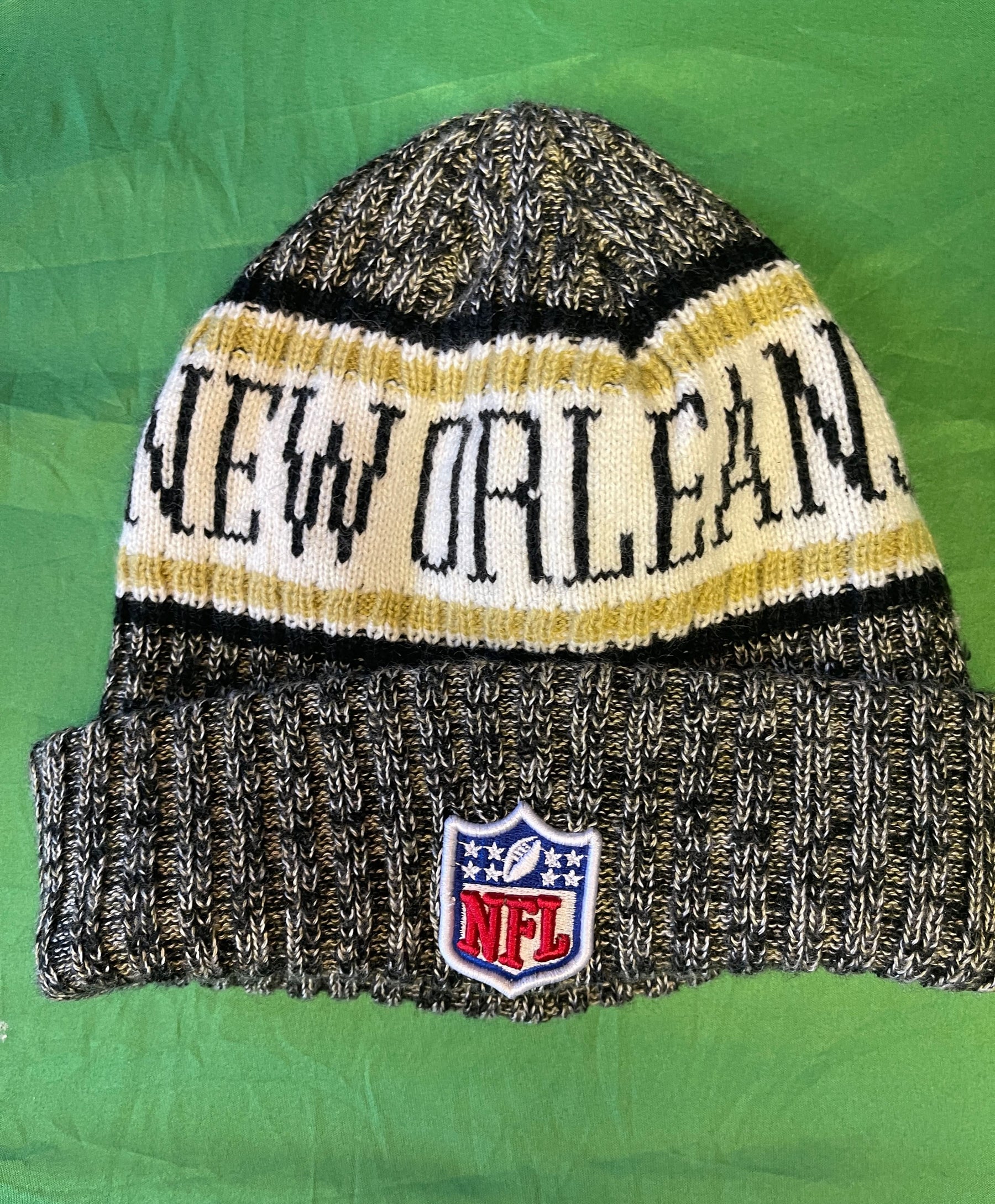 NFL New Orleans Saints New Era Logo Woolly Hat OSFM