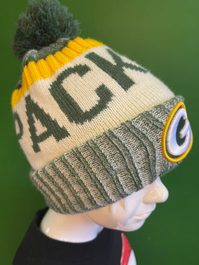 NFL Green Bay Packers New Era Green Woolly Bobble Hat OSFM