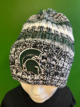 NCAA Michigan State Spartans Zephyr Striped Woolly Bobble Hat OSFM