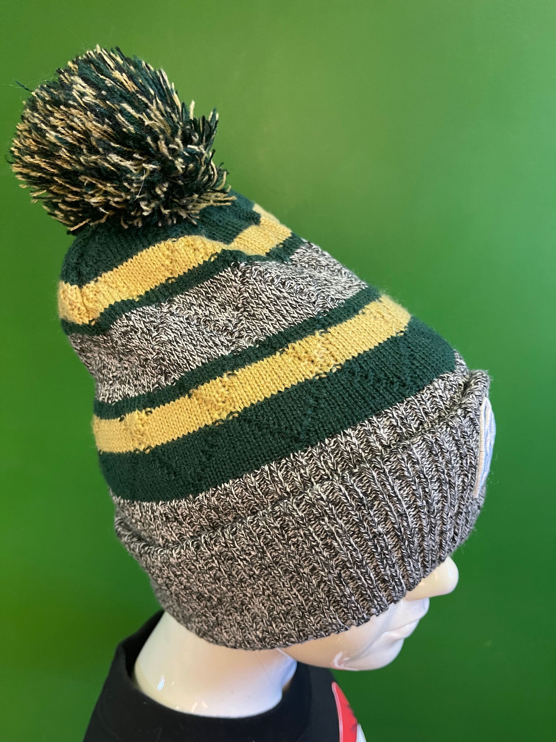 NCAA Colorado State Rams Zephyr Striped Woolly Bobble Hat OSFM