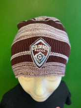 MLS Colorado Rapids Striped Beanie Hat OSFM