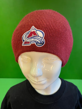 NHL Colorado Avalanche Burgundy Beanie Hat OSFM