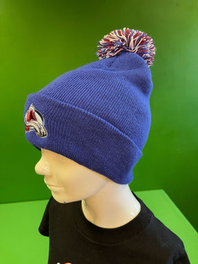 NHL Colorado Avalanche Zephyr Blue Woolly Hat OSFM