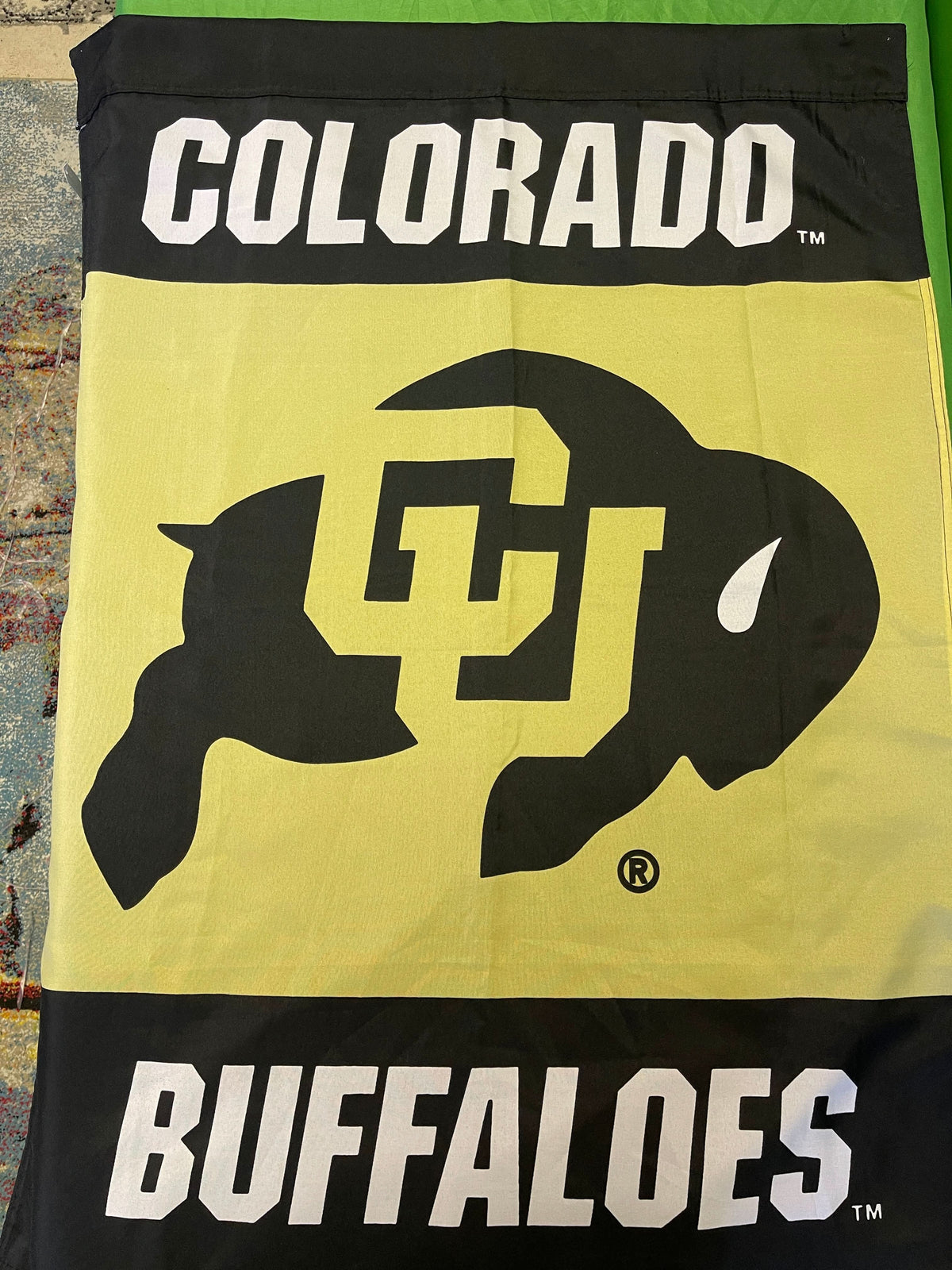 NCAA Colorado Buffaloes Vertical Double Sided Flag