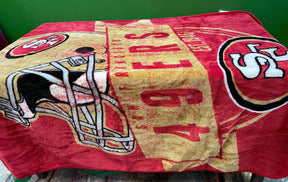 NFL San Francisco 49ers Fleece Throw Blanket