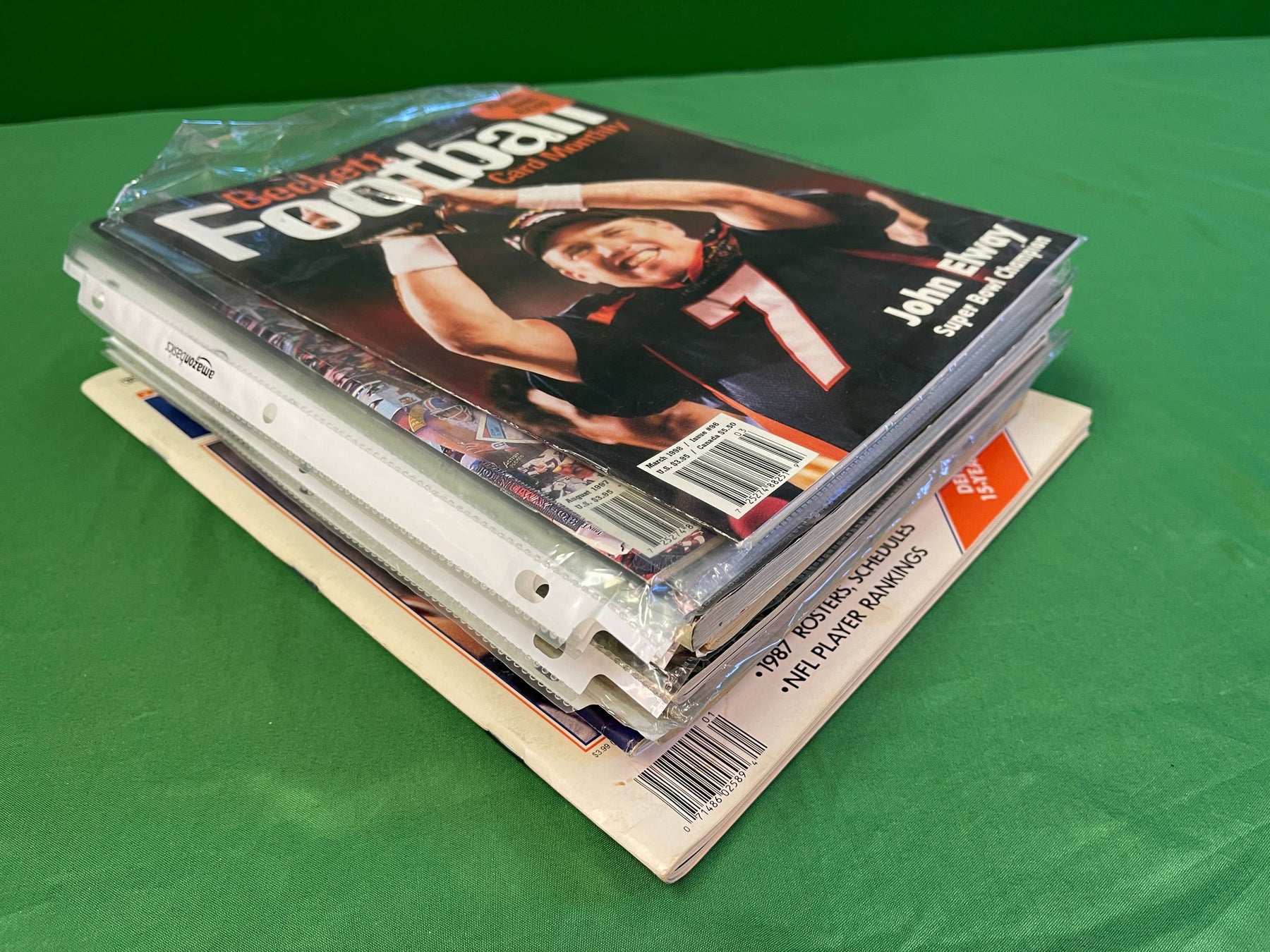 NFL Denver Broncos Lot of 16 Vintage 1970s-2000s Magazines