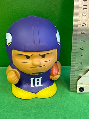 NFL Minnesota Vikings Justin Jefferson #18 Squeezymate Series 2 Foam Figure