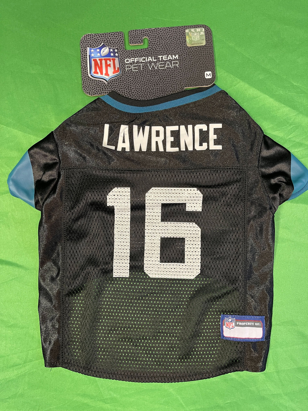 NFL Jacksonville Jaguars Trevor Lawrence #16 Dog Pet Jersey Medium NWT