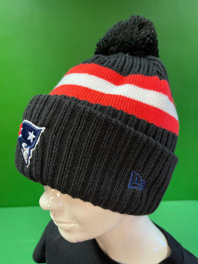 NFL New England Patriots New Era Woolly Bobble Hat OSFM NWT