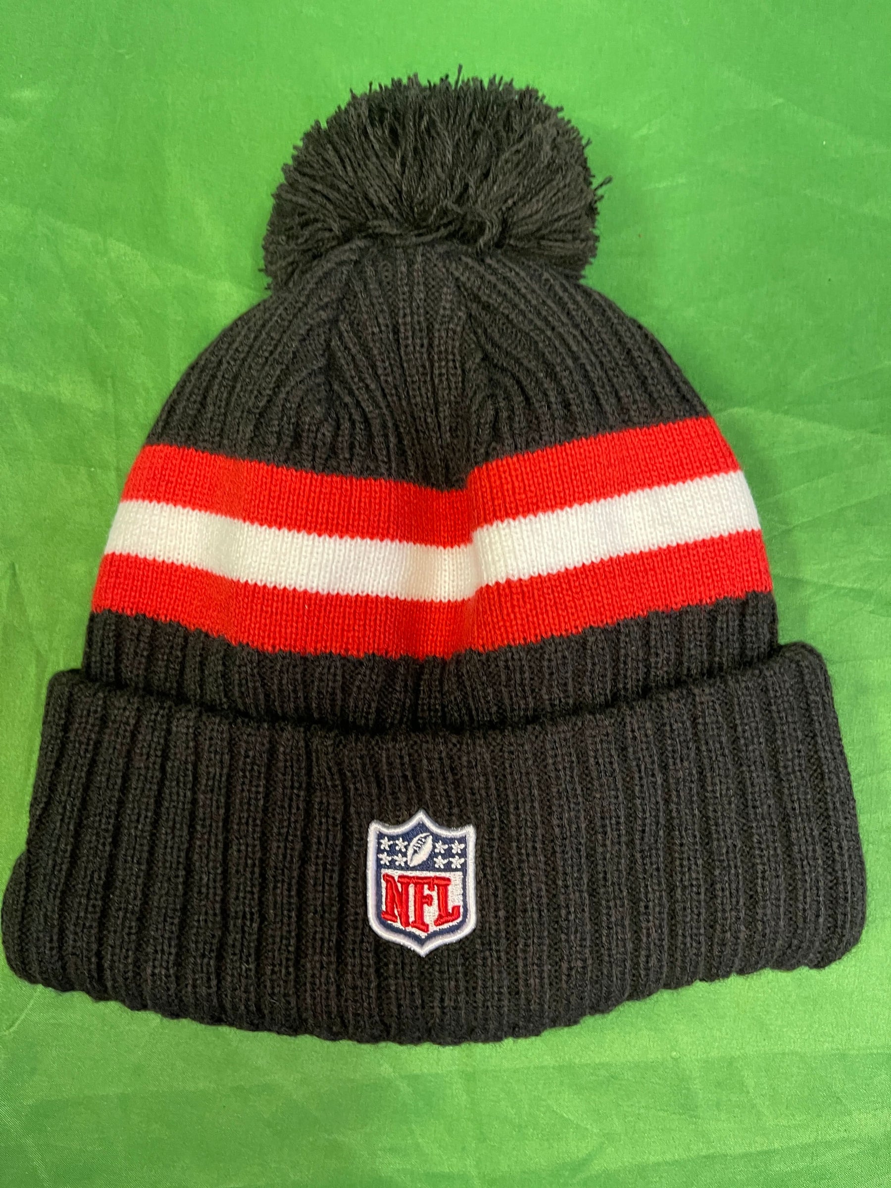 NFL New England Patriots New Era Woolly Bobble Hat OSFM NWT