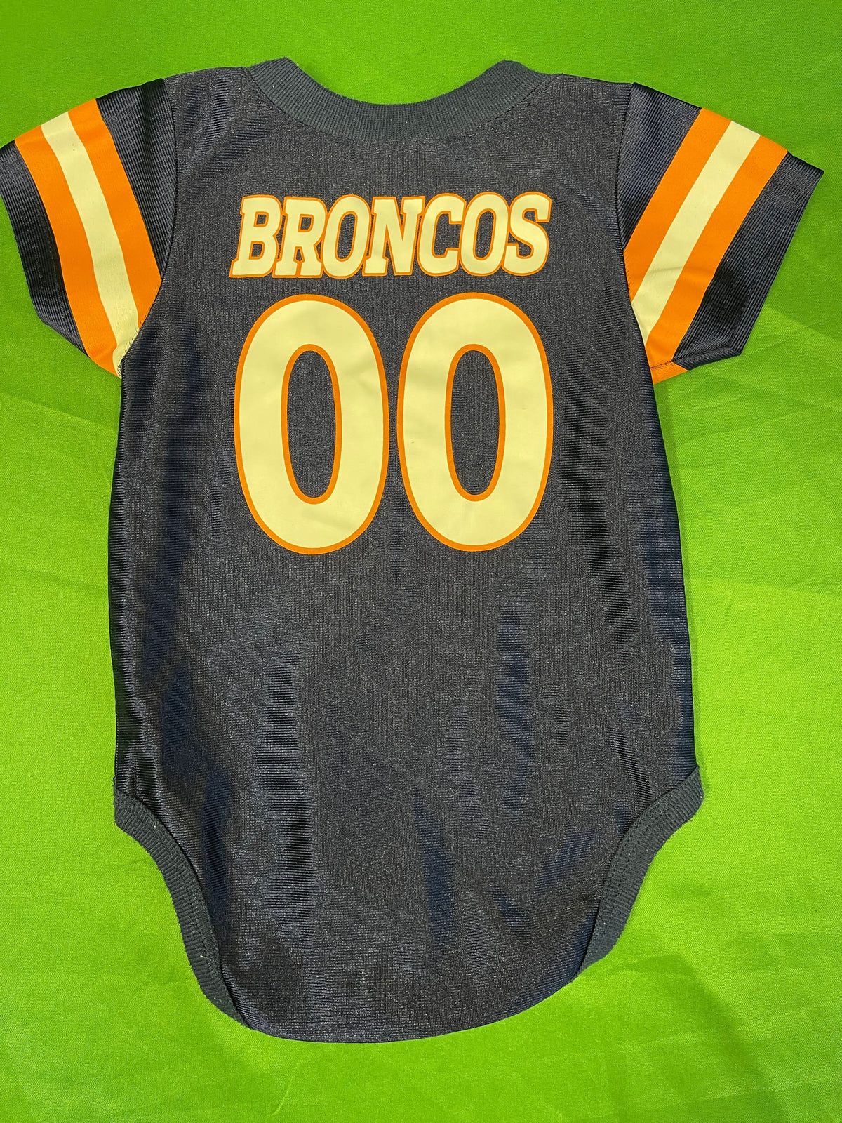 NFL Denver Broncos Jersey-Style Bodysuit/Vest Infant Baby 3-6 Months