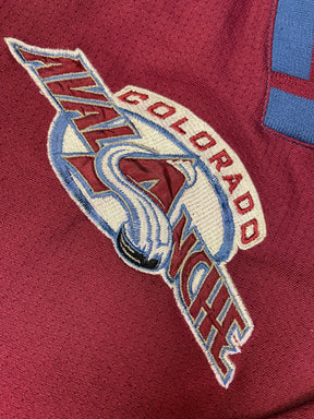 NHL Colorado Avalanche Stitched L/S Jersey Top Infant Toddler 2T-4T