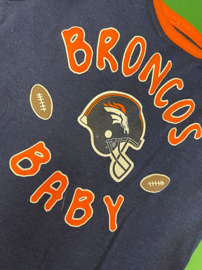 NFL Denver Broncos 100% Cotton Bodysuit/Vest Infant Baby 6-9 Months