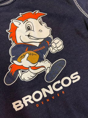 NFL Denver Broncos Blue Mascot Bodysuit/Vest Infant Baby 3-6 Months