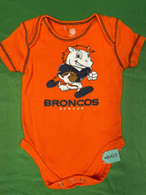 NFL Denver Broncos Orange Mascot Bodysuit/Vest Infant Baby 3-6 Months