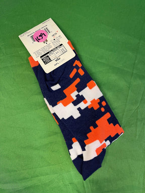 NFL Denver Broncos Digital Pattern Socks Medium NWT