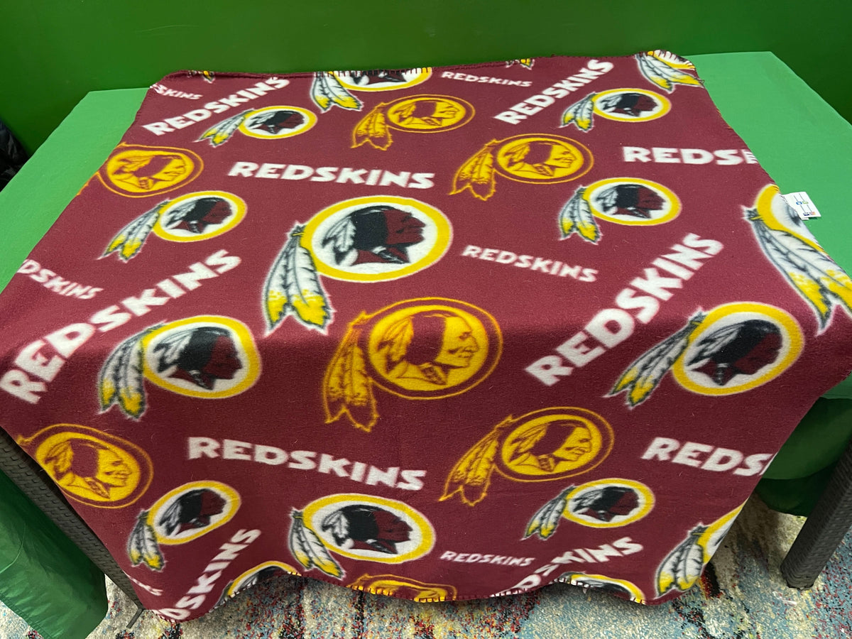 NFL Washington Commanders (Redskins)  50" x 40"Cosy Fleece Throw Blanket