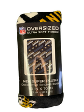 NFL Jacksonville Jaguars Super Soft 50" x 70" Plush Throw Blanket NWT