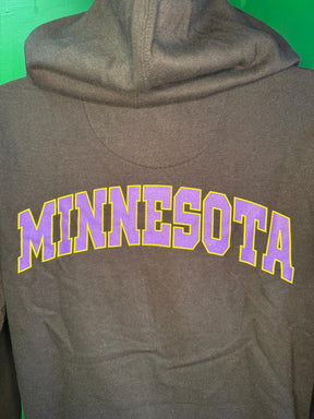 NFL Minnesota Vikings Junk Food Full-Zip Black Hoodie Men's Small NWOT
