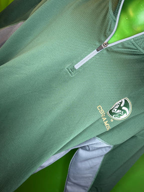 NCAA Colorado State Rams 1/4 Zip Pullover Top Men's 2X-Large