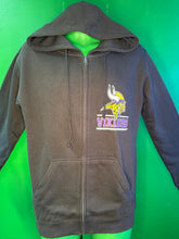 NFL Minnesota Vikings Junk Food Full-Zip Black Hoodie Men's Small NWOT