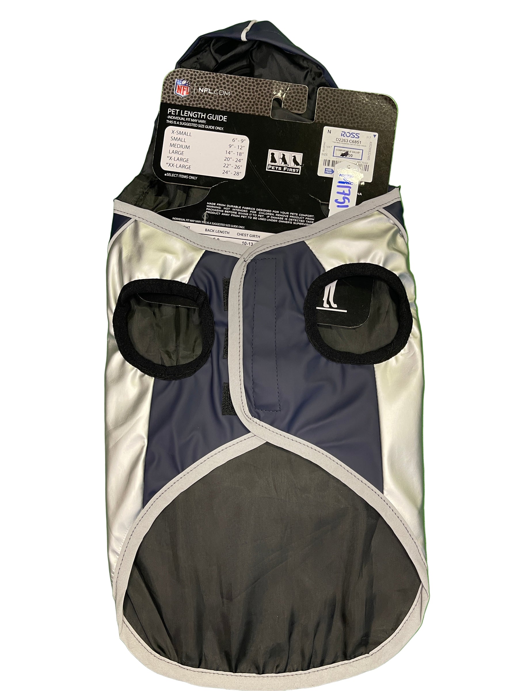 NFL Denver Broncos Dog Pet Jacket Brand New NWT