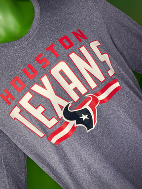 NFL Houston Texans Blue Lightweight Long Sleeve T-Shirt Men's Medium NWT