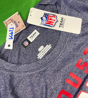 NFL Houston Texans Blue Lightweight Long Sleeve T-Shirt Men's Large NWT