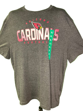 NFL Arizona Cardinals Grey Short Sleeve T-Shirt Men's X-Large NWT