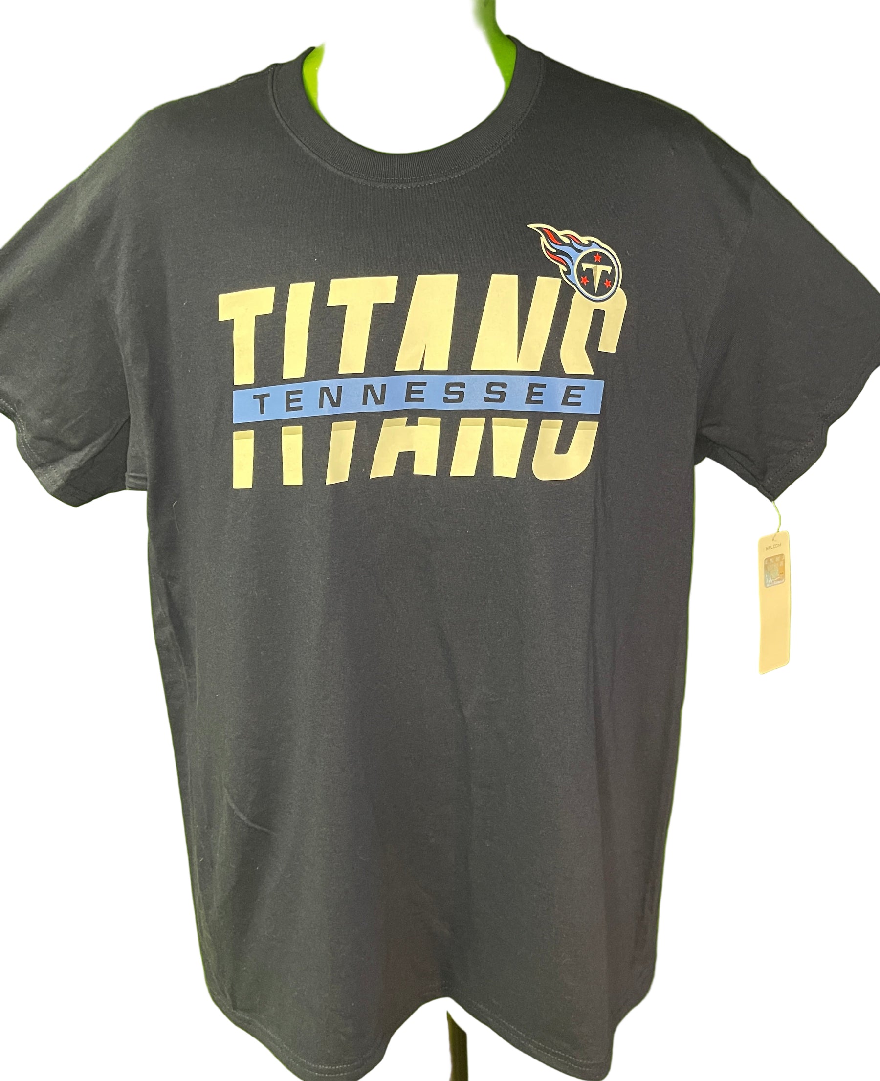 NFL Tennessee Titans Blue Short Sleeve T-Shirt Men's Large NWT